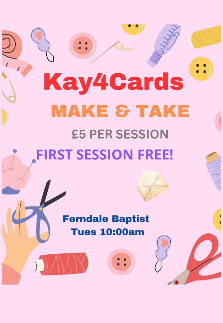 Kay4Cards meets at Ferndale Baptist Church every Tuesday